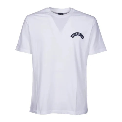 Paul & Shark , Paul&Shark T-shirts and Polos ,White male, Sizes: