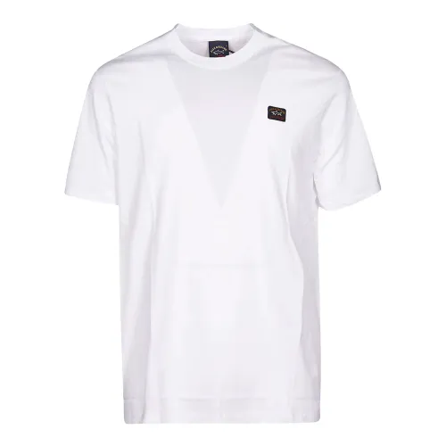 Paul & Shark , Paulamphark T-shirts and Polos White ,White male, Sizes: