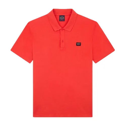 Paul & Shark , Red Polo Shirt ,Red male, Sizes: