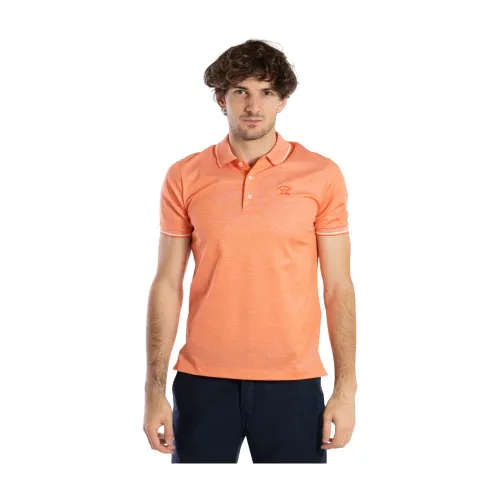 Paul & Shark , Scotland thread Polo ,Orange male, Sizes: