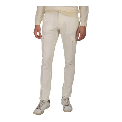 Paul & Shark , Slim-cut trousers ,White male, Sizes:
