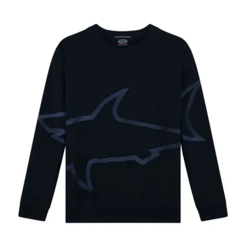 Paul & Shark , Stylish Sweaters ,Blue male, Sizes:
