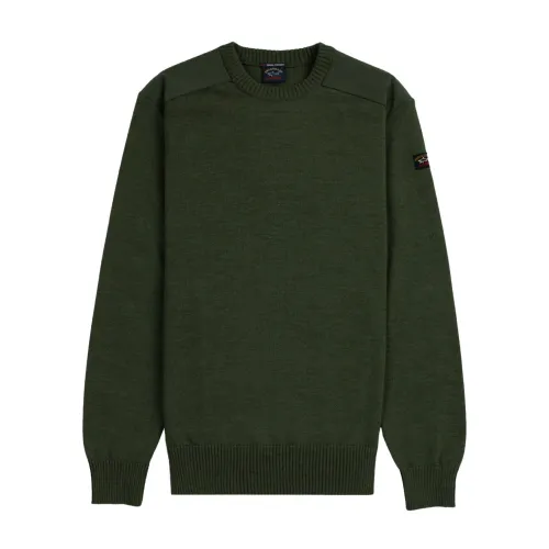 Paul & Shark , Sweaters ,Green male, Sizes: