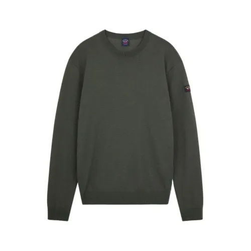 Paul & Shark , Sweatshirts ,Green male, Sizes: