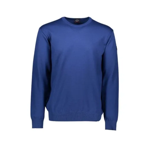 Paul & Shark , Training shirt ,Blue male, Sizes: