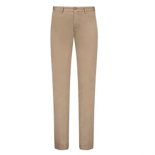 Paul & Shark , Trousers IN Stretch Organic Cotton ,Beige male, Sizes: