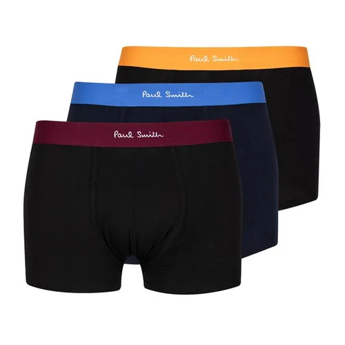 Paul Smith 3 Pack Boxer Shorts - Black