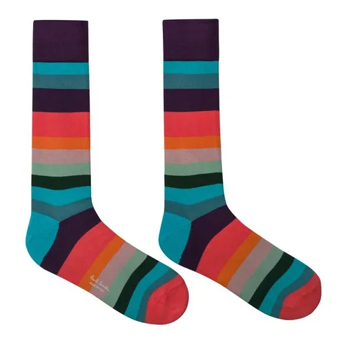 Paul Smith Art Stripe Socks - Multi
