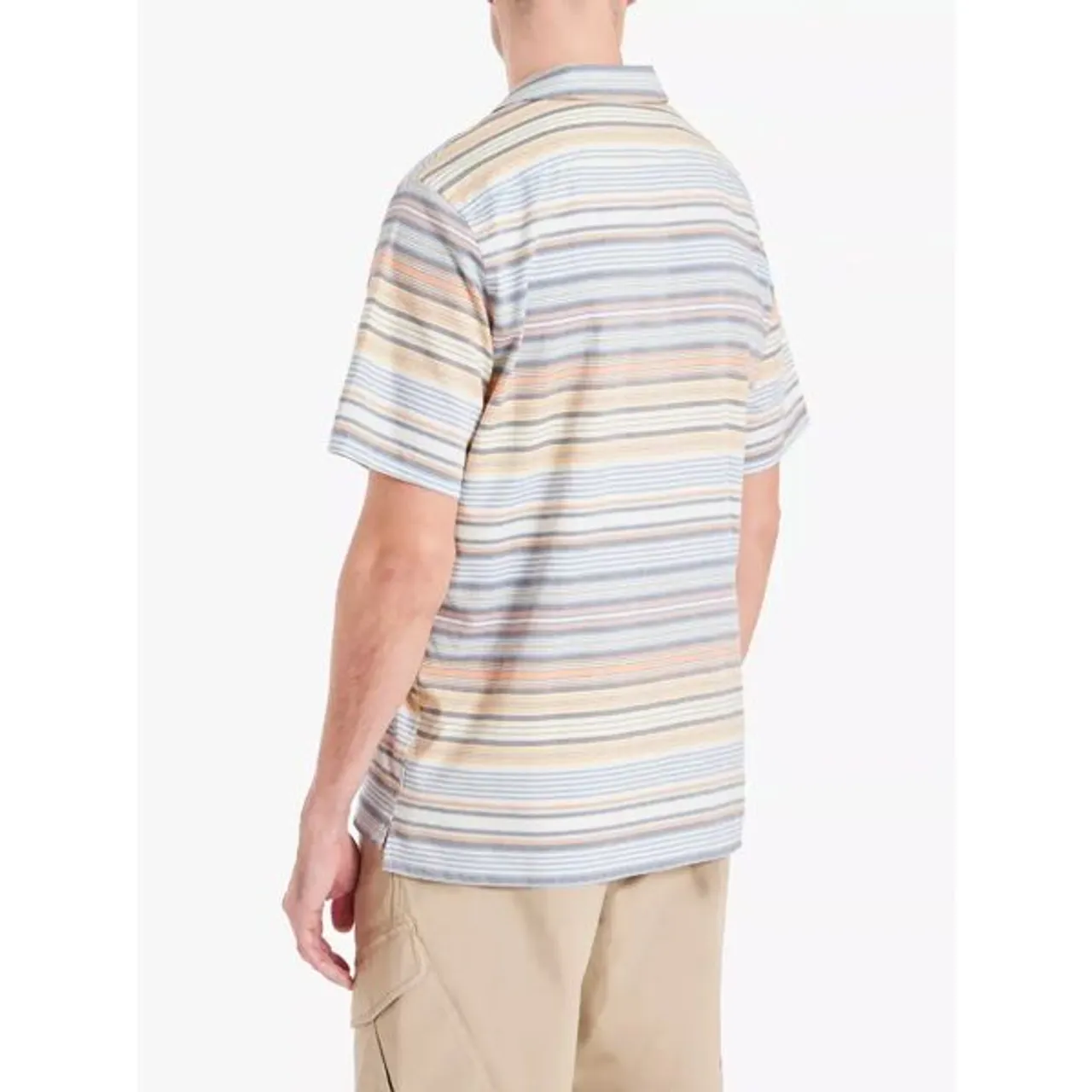 Paul Smith Casual Fit Stripe Cotton Shirt, Multi - Multi - Male