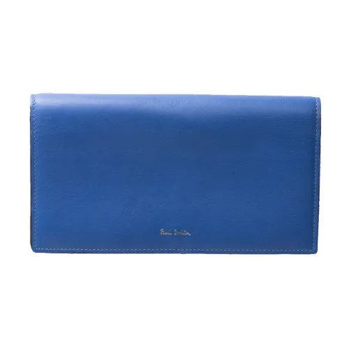 Paul Smith , Concertina Trifold Purse ,Blue female, Sizes: ONE SIZE