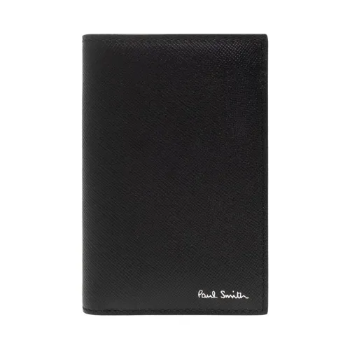 Paul Smith , Leather wallet ,Black male, Sizes: ONE SIZE