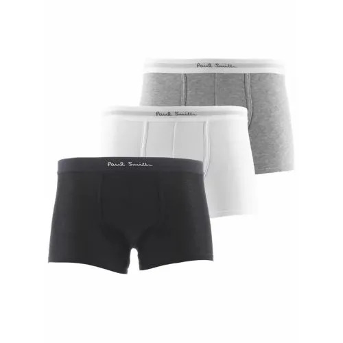 Paul Smith Mens Assorted 3-Pack Plain Trunk