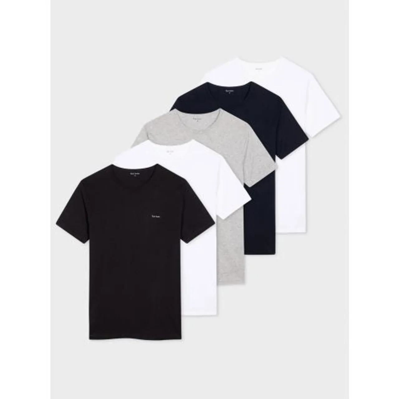 Paul Smith Mens Assorted 5-Pack T-Shirt