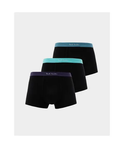 Paul Smith Mens Boxer Shorts 3 Pack in Purple blue Cotton