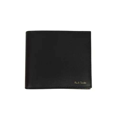Paul Smith , Men`s Stylish Wallet and Cardholder ,Black male, Sizes: ONE SIZE