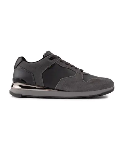 Paul Smith Mens Ware Trainers - Grey Suede