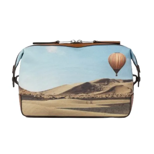 Paul Smith , MultiColour Signature Stripe Balloon Travel Bag ,Multicolor male, Sizes: ONE SIZE