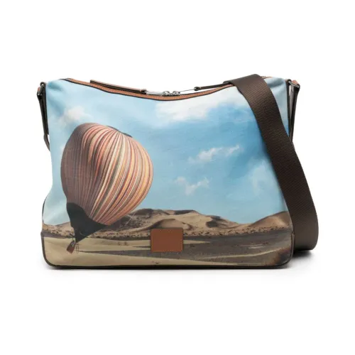 Paul Smith , MultiColour Stripe Balloon Bags ,Multicolor male, Sizes: ONE SIZE
