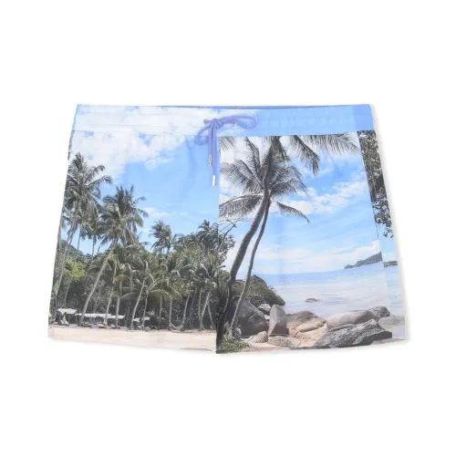 Paul Smith , Paradise Swimshorts in Sky Color ,Blue male, Sizes: