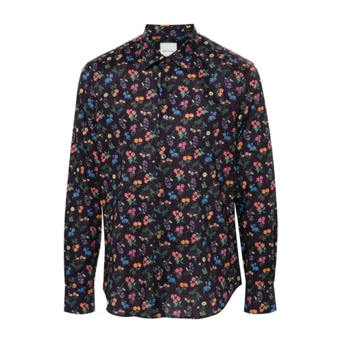 Paul Smith , Paul Smith Shirts Blue ,Multicolor male, Sizes:
