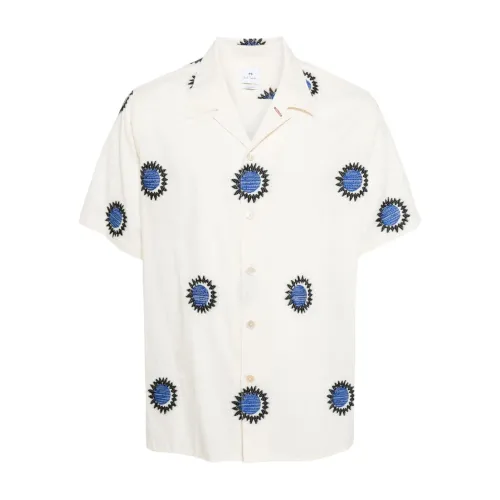 Paul Smith , Paul Smith Shirts White ,Multicolor male, Sizes: