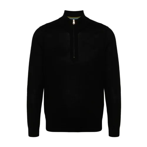 Paul Smith , Paul Smith Sweaters Black ,Black male, Sizes: