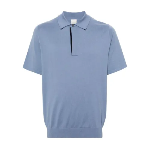Paul Smith , Paul Smith T-shirts and Polos Blue ,Blue male, Sizes:
