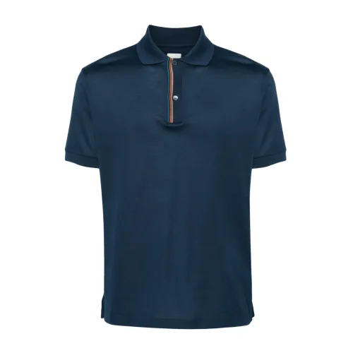 Paul Smith , Paul Smith T-shirts and Polos Blue ,Blue male, Sizes: