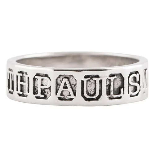 Paul Smith Paul Stamp Ring Sn00 - Silver