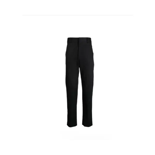 Paul Smith , Slim-Fit Cotton Trousers, Dark Navy ,Blue male, Sizes: