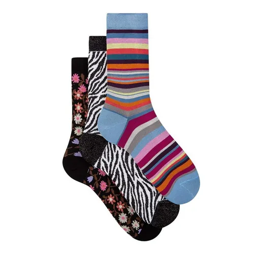 Paul Smith Stripe Three-Pack Socks - Multi