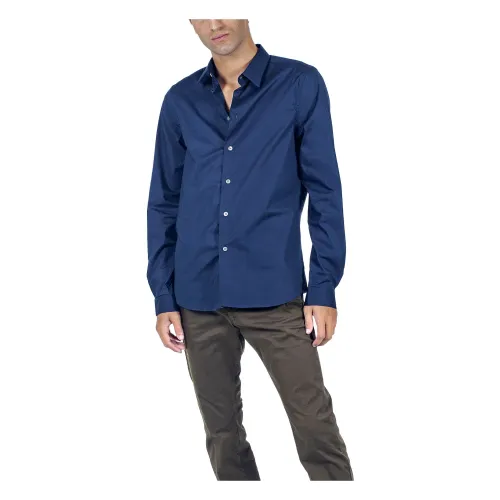Paul Smith , Stylish Casual Shirt ,Blue male, Sizes: