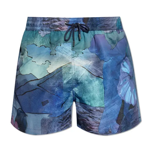 Paul Smith , Swim shorts ,Blue male, Sizes: