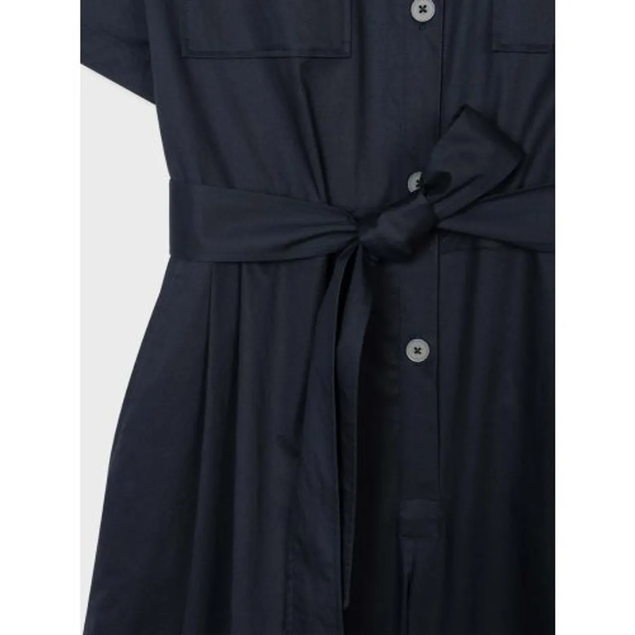 Paul Smith Womens Inky Blue Button-Up Jumpsuit