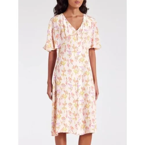 Paul Smith Womens Off-White Patterned Dress