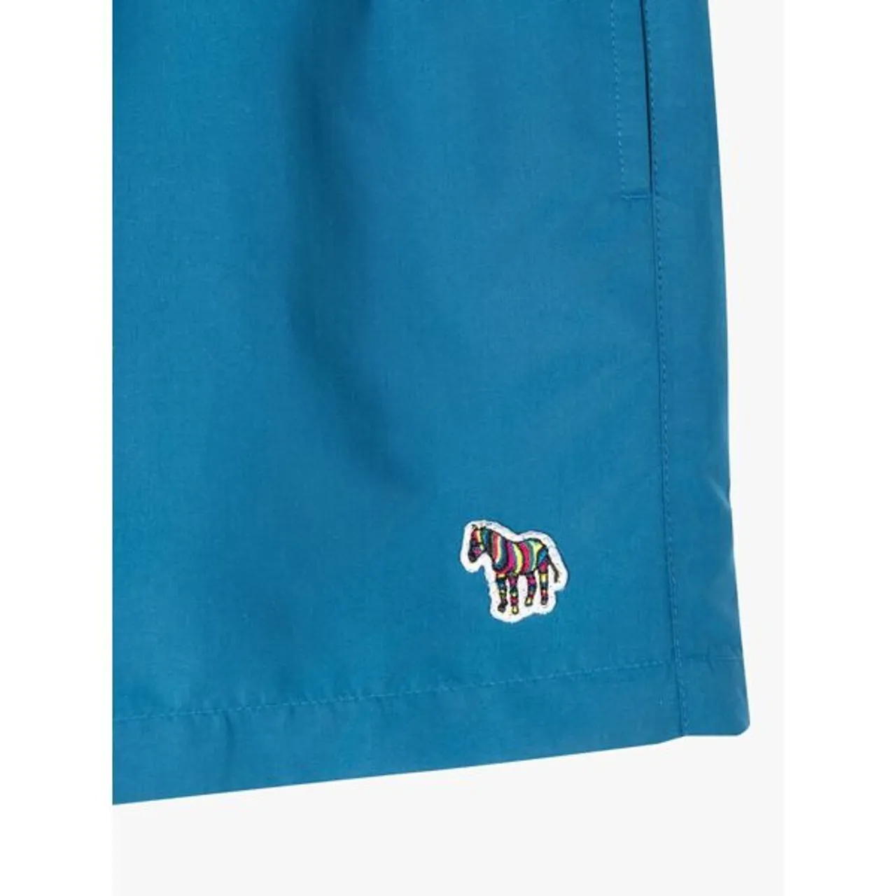 Paul Smith Zebra Logo Recycled Polyester Swim Shorts - Blue - Male