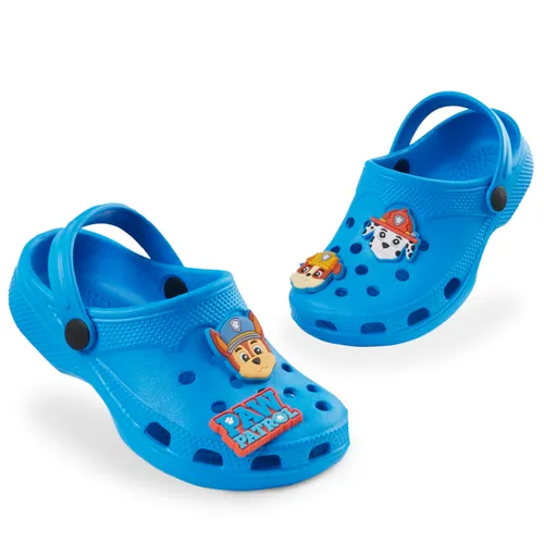 Paw Patrol Boys Clogs with Removable Rubber Charms - Boys