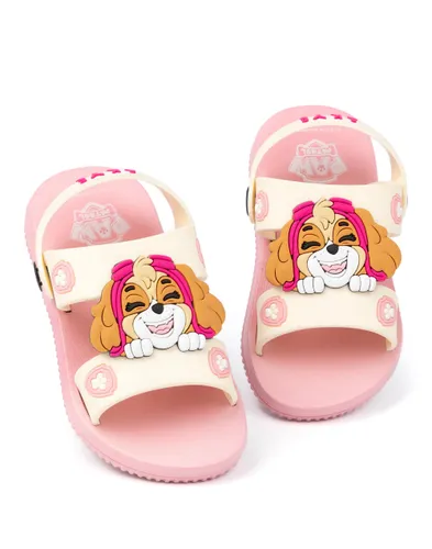 Paw Patrol Girls Sandals | Pink Sliders with Supportive