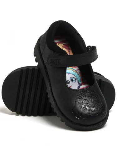 Paw Patrol Girls School Shoes Black 10