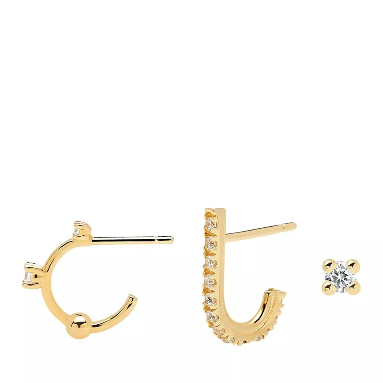 PDPAOLA Earrings - Earring Bundle L'OISEAU - gold - Earrings for ladies