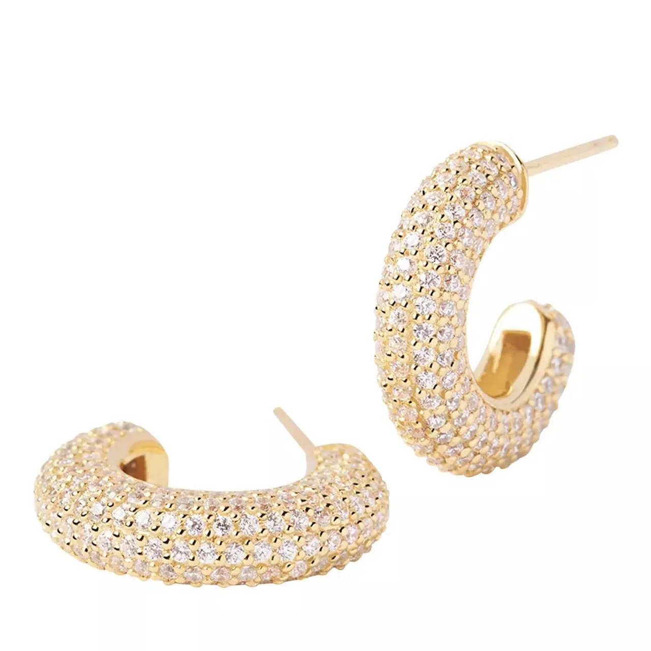 PDPAOLA Earrings - King Earrings - gold - Earrings for ladies
