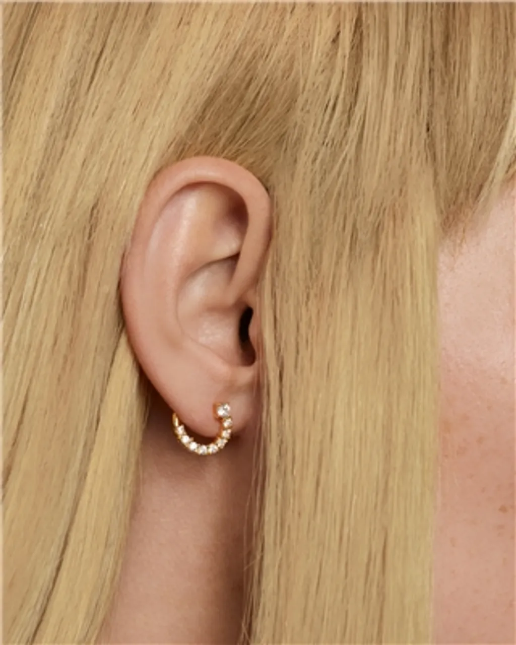 PDPAOLA Gold Leona Earrings - Gold
