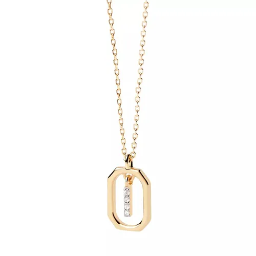 PDPAOLA Necklaces - Mini Letter I Necklace - gold - Necklaces for ladies