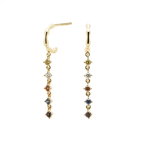 PDPAOLA Sage Gold Earrings - Gold