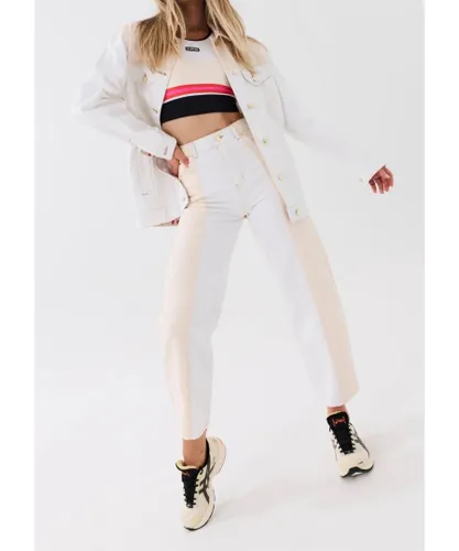 P.E Nation PE Womens Reframe Pant in White