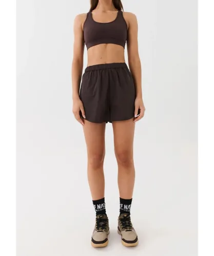 P.E Nation PE Womens Reverb Short in Brown