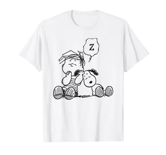 Peanuts - Linus Snoopy Snooze T-Shirt