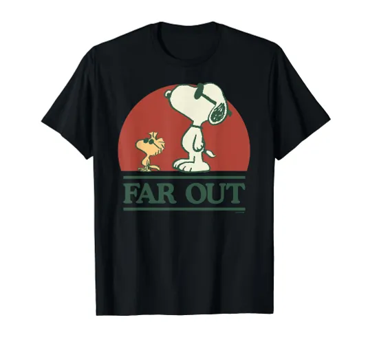Peanuts: Snoopy and Woodstock Far out T-Shirt