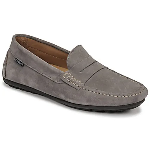 Pellet  Cador  men's Loafers / Casual Shoes in Grey