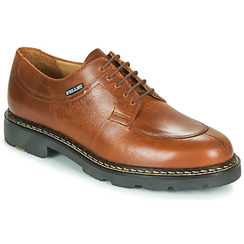 Pellet  Montario  men's Casual Shoes in Brown
